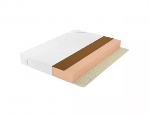 Беспружинный латексный матрас Lonax Roll Latex Cocos Max